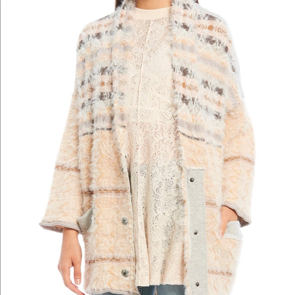 Free people fair weather slouchy cardigan